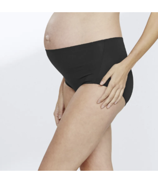 Mamaway Antibacterial Maternity Full Briefs 2 Pack Black