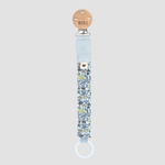 BIBS x LIBERTY Pacifier Clip Baby Blue