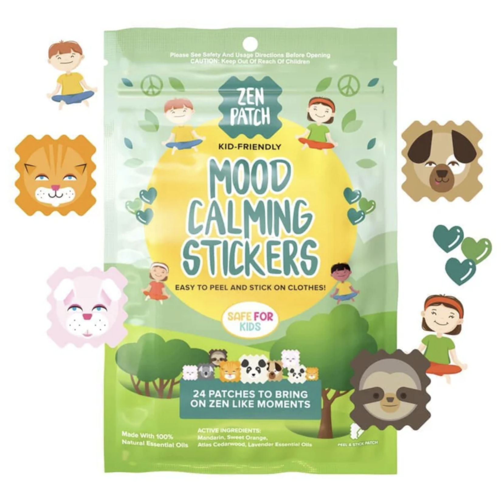 The Natural Patch Co Zen Patch - Mood Calming Stickers