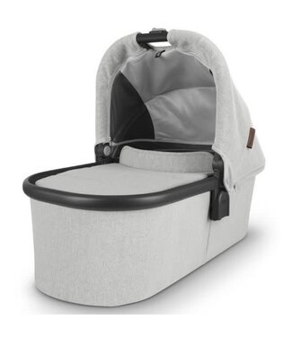 Uppababy V2 Bassinet - Anthony (White And Grey Chenille)