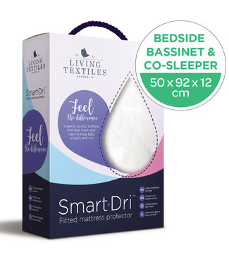 Living Textiles SMART-DRI WATERPROOF MATTRESS PROTECTOR - CO-SLEEPER/CRADLE