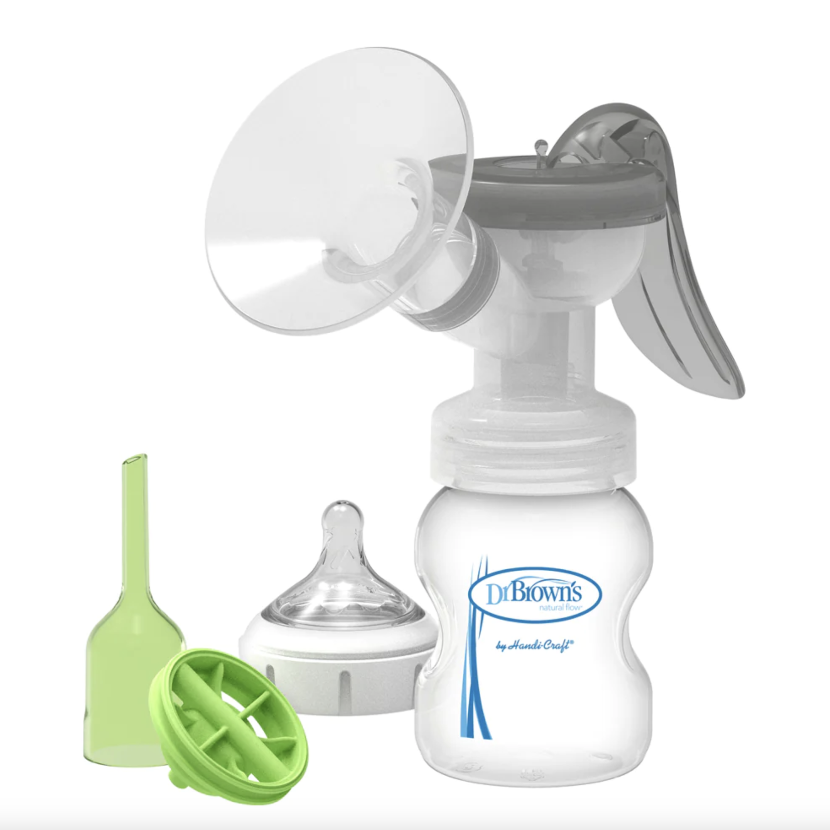 Dr Brown's Manual Breast Pump with Silicone Shield