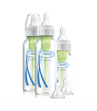 Dr Brown's Newborn Starter Set Options+ Narrow Neck