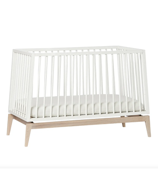 Leander Luna Cot-White&Oak 120 x 60