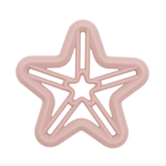 Little Woods STAR SILICONE TEETHER Dusty Pink