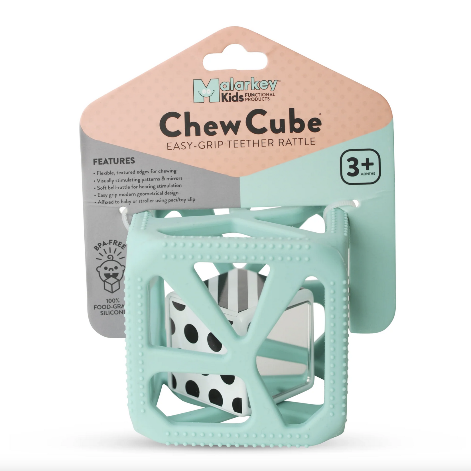 Malarkey Kids Chew Cube 3m+ Mint