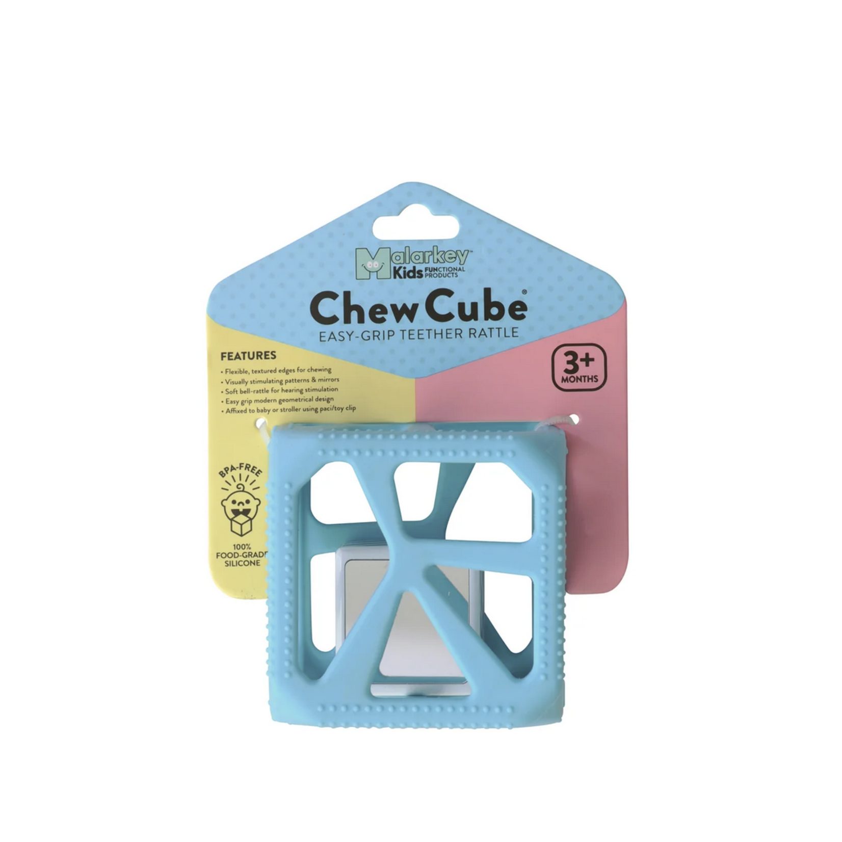 Malarkey Kids Chew Cube 3m+ Blue