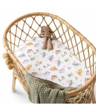 Snuggle Hunny Bassinet Sheet / Change Pad Cover Dragon