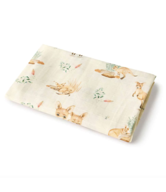 Snuggle Hunny Organic Muslin wrap -Kanga