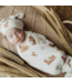 Snuggly Jacks Fawn Jersey Swaddle Stretch Wrap & Beanie Set