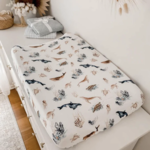 Snuggly Jacks Ocean Bassinet Sheet / Change Mat Cover