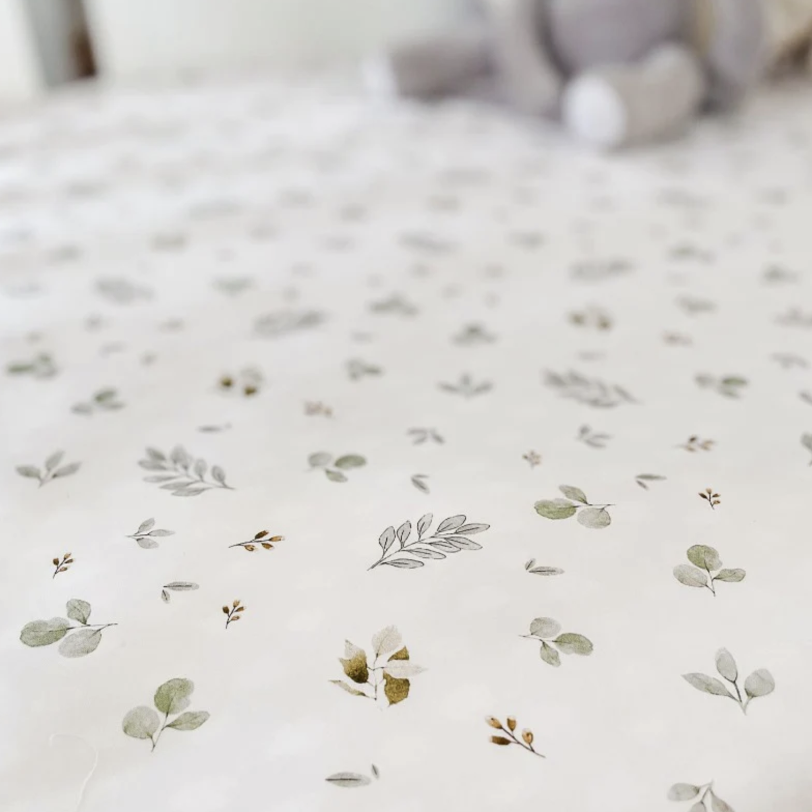 Snuggly Jacks Eucalypt Fall Fitted Cot Sheet
