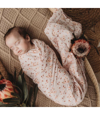 Snuggly Jacks Florence Organic Muslin Swaddle Wrap