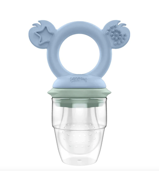 Cherub Baby SILICONE FRESH FOOD FEEDER - CERULEAN/SAGE