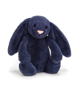 Jellycat Bashful Navy Bunny Original Medium­-NC