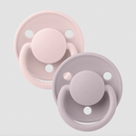BIBS De Lux|Silicone One Size Blossom/Dusky Lilac