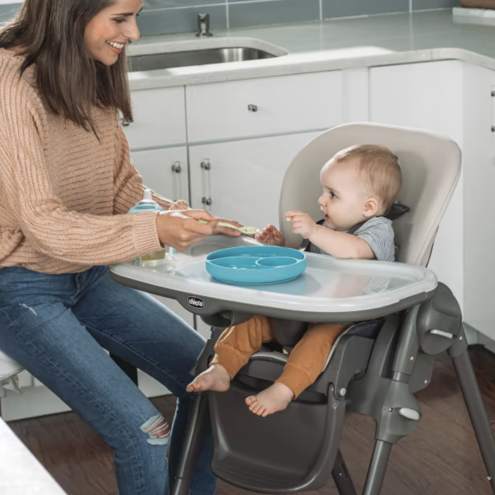 Chicco Polly Highchair Black