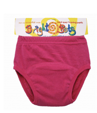 Bright Bots Training Pants  Hot Pink