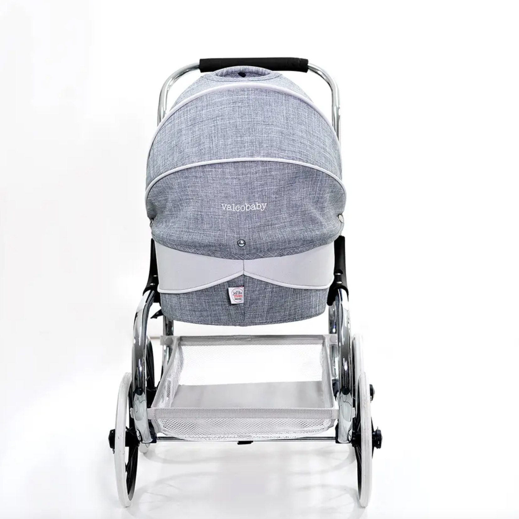 Valco Baby Princess doll stroller-Grey Marle(white/grey)(T0085)