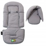 VeeBee Seatpad & Head Hugger-Grey(A701)