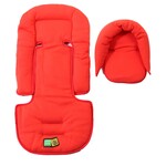 VeeBee Seatpad & Head Hugger-Red(A768)