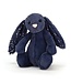 Jellycat Bashful Stardust Bunny Blue-Small