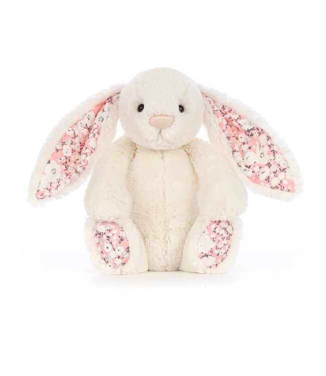 Jellycat Blossom Cherry Bunny Medium White