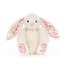 Jellycat Blossom Cherry Bunny Medium White