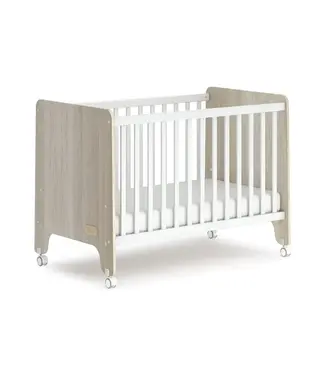 Boori Natty Compact Baby Cot-Barley and Oak(B-NACCO/BAOA)