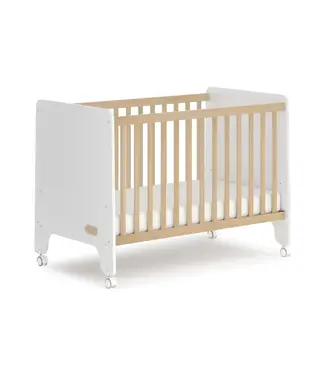 Boori Natty Compact Baby Cot-Barley and Almond