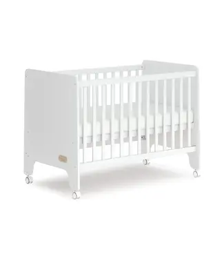 Boori Natty Compact Baby Cot-Barley White