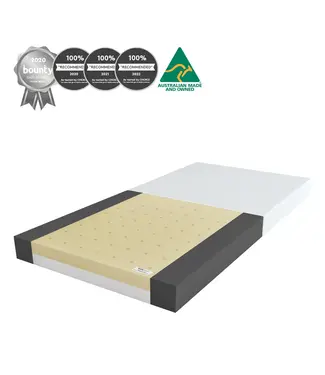 BabyRest DuoCore® Bamboo Cot Mattress  Size 140 x 70 x 9.5 cm