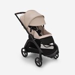 Bugaboo Dragonfly complete Desert taupe sun canopy, desert taupe fabrics, black chassis
