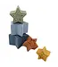 Living Textiles Playground Silicone Nesting Stars - Multi Blue