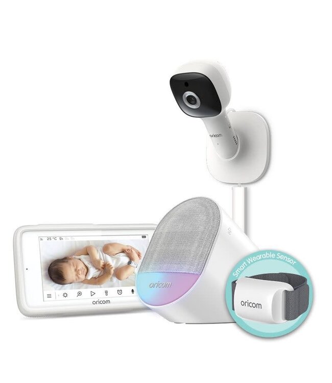 Oricom Guardian Pro Smart Wearable with Video Baby Monitor(OBHGPRO)