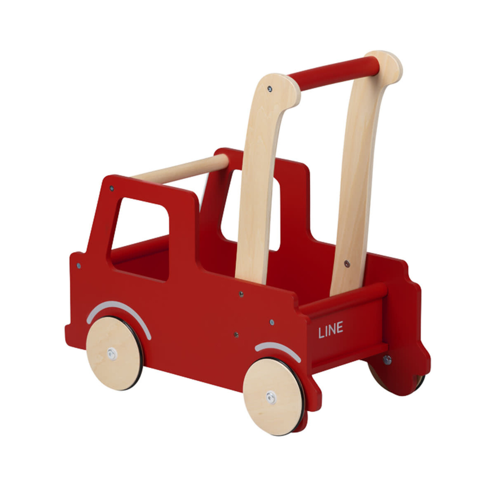 Moover Toys Essentials Push Truck Red