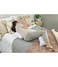 Dreamgenii Pregnancy Pillow  - White Cotton Jersey