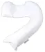 Dreamgenii Pregnancy Pillow  - White Cotton Jersey