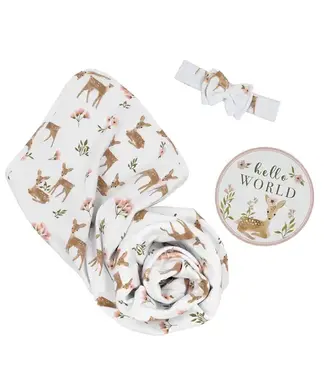 Living Textiles Hello World Gift Set - Sophia's Garden