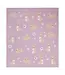 Living Textiles 100% Cotton Whimsical Lilac Bunny Baby Blanket