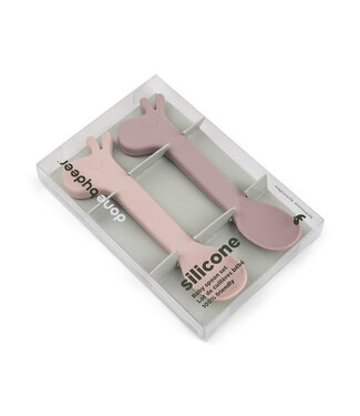 Done by Deer Silicone Spoon 2-Pack Lalee Powder