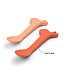 Done by Deer Silicone Spoon 2-Pack Lalee Papaya