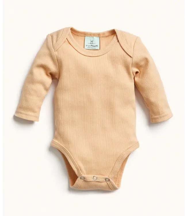 ergoPouch Long Sleeve Bodysuit-Wheat