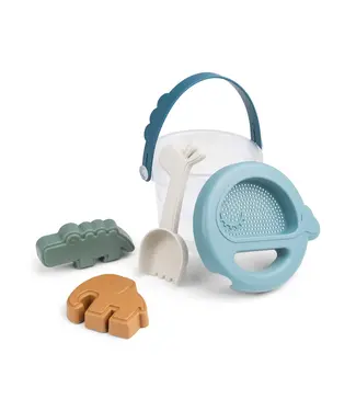 Done by Deer Sand Play Set 5 Piece Blue