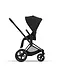 Cybex Priam Pram 2022 Matt Black Chassis+Seat Pack Sepia Black