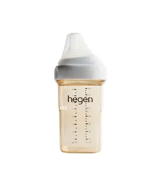 Hegen PCTO™ 240ml/8oz Feeding Bottle PPSU with Medium Flow Teat (3 to 6 Months)