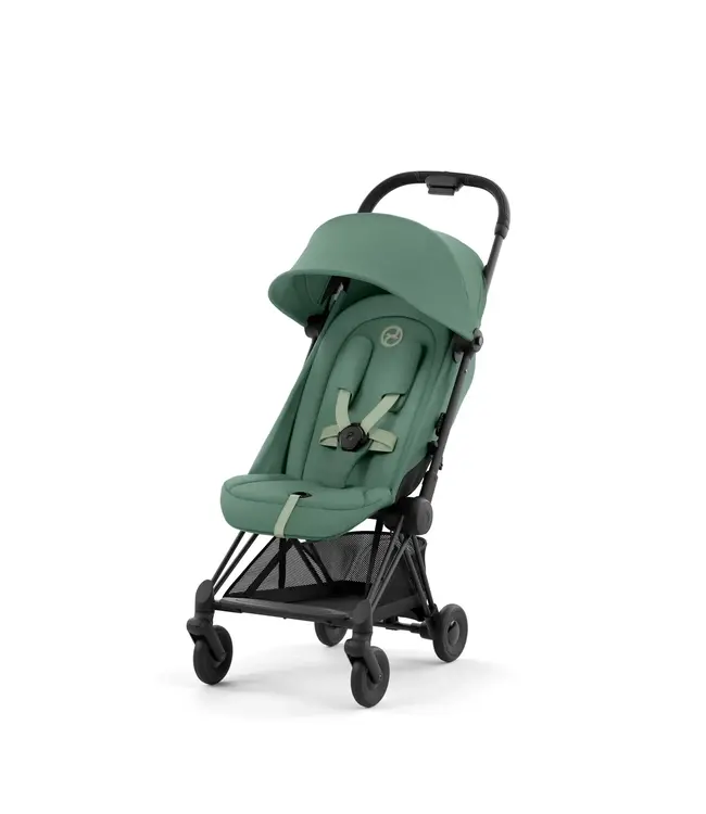 Cybex Coya Stroller Matt Black/Leaf Green