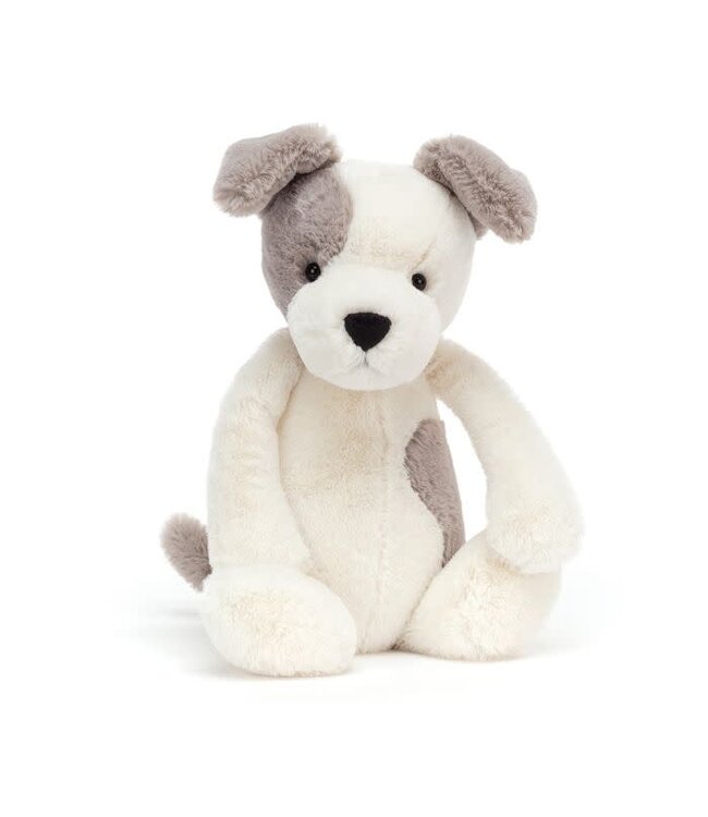 Jellycat Bashful Terrier Original  Grey & White Medium(NC) 31x12x9cm