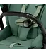 Cybex Priam Pram 2022 Matt Black Chassis+Seat Pack Leaf Green