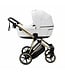 Bambini GENEVA Modern Pram - White/Gold